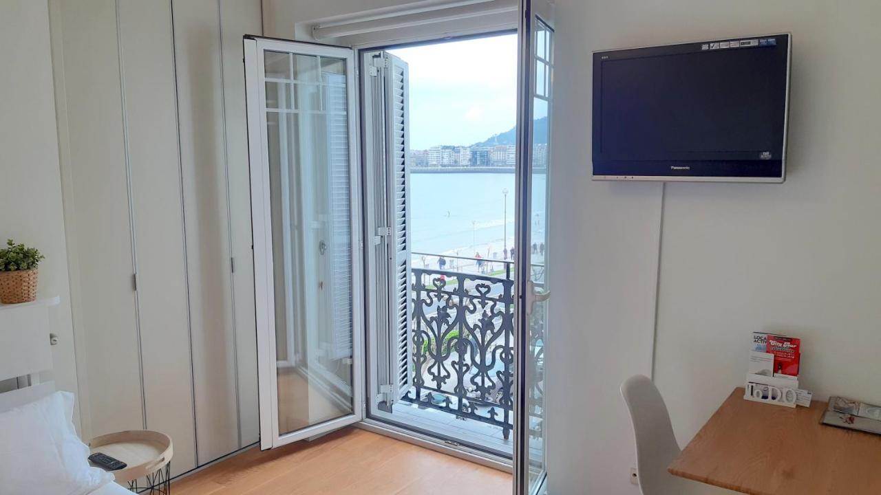 Seafront Luxury Studio - By Www,Sansebastianapartments,Es San Sebastián Exteriör bild